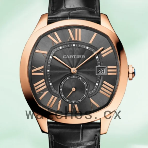 Cartier Drive 40mm Men's WGNM0004 Leather Strap