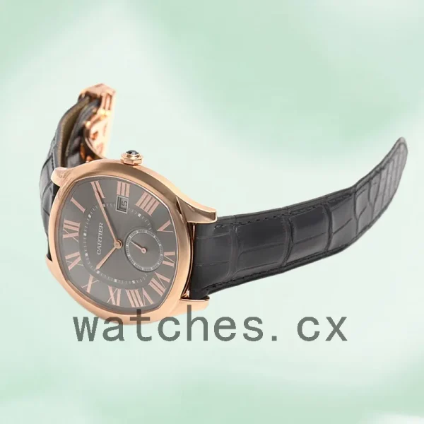 Cartier Drive 40mm Men's WGNM0004 Leather Strap - Image 4