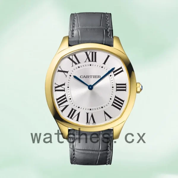 Cartier Drive Men's 41mm WGNM0011 Quartz Leather Strap - Image 2