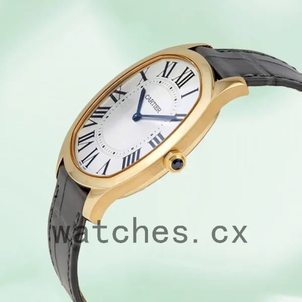 Cartier Drive Men's 41mm WGNM0011 Quartz Leather Strap - Image 4