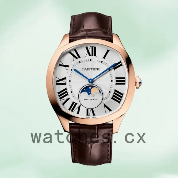 Cartier Drive 40mm Men's WGNM0018 Silver Dial Automatic - Image 2
