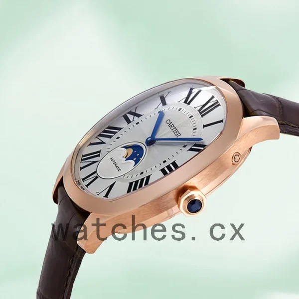 Cartier Drive 40mm Men's WGNM0018 Silver Dial Automatic - Image 3