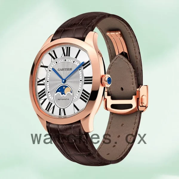 Cartier Drive 40mm Men's WGNM0018 Silver Dial Automatic - Image 4