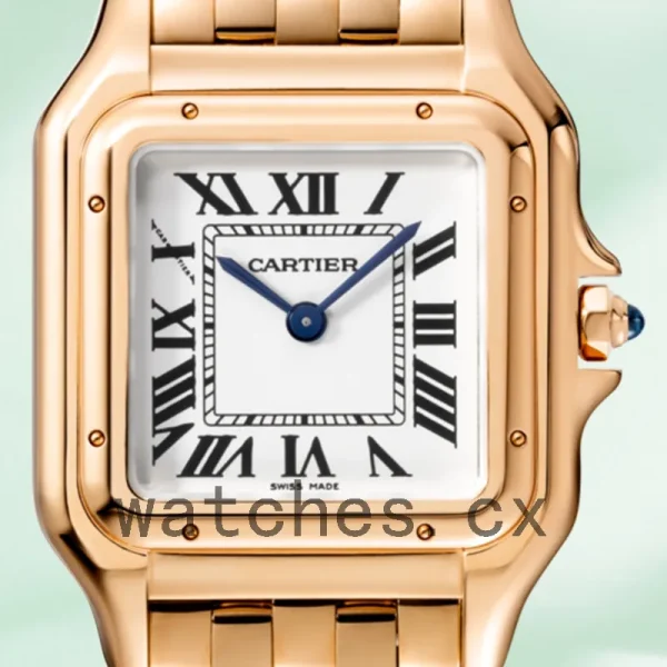 Cartier Panthere WGPN0007 Ladies 27mm Bracelet Rose Gold-tone