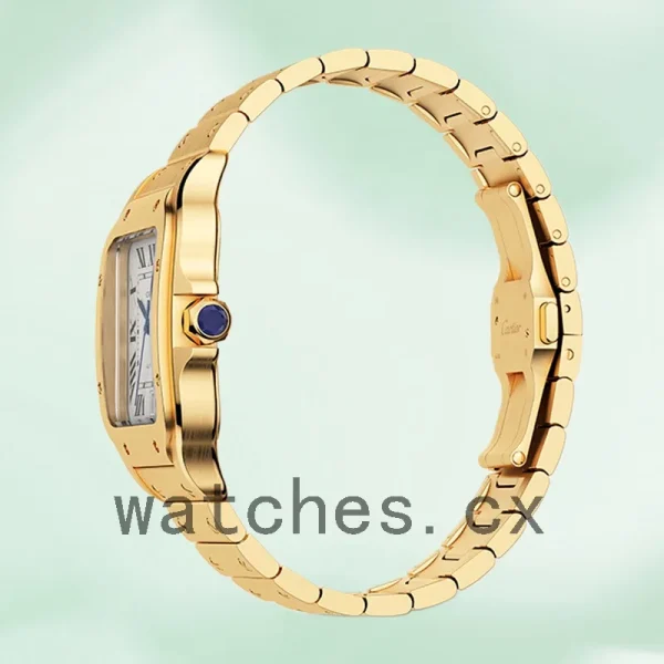 Cartier Santos WGSA0029 Men's 39mm Bracelet White Dial - Image 4