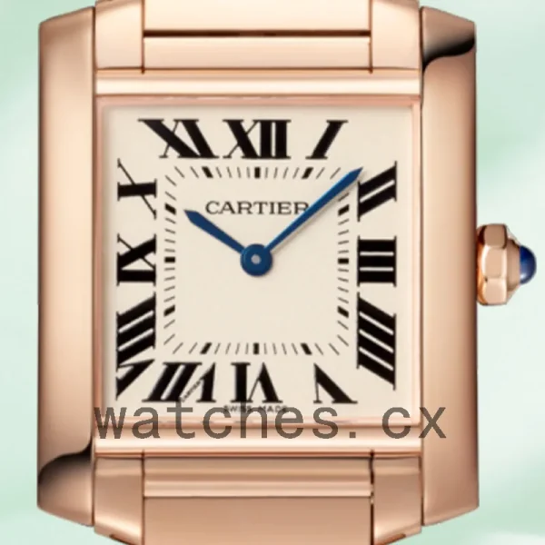 Cartier Tank Francaise 25mm/34mm WGTA0030 Ladies White Dial Quartz
