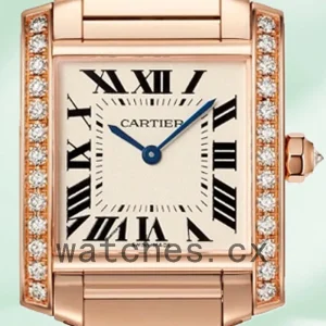 Cartier Tank Francaise 25mm/34mm WJTA0023 Ladies White Dial