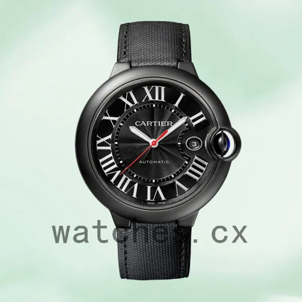 Cartier Ballon Bleu Men's 42mm WSBB0015 Black Dial - Image 2