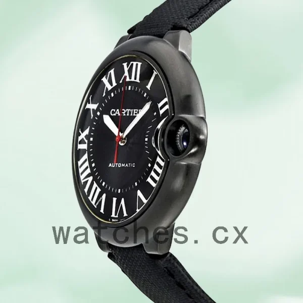 Cartier Ballon Bleu Men's 42mm WSBB0015 Black Dial - Image 4