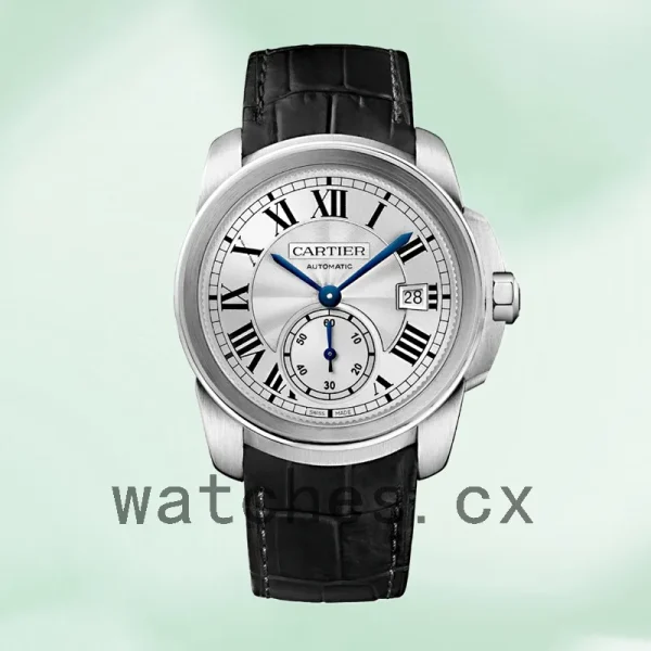 Cartier Calibre Men's 42mm WSCA0003 Silver Dial - Image 2