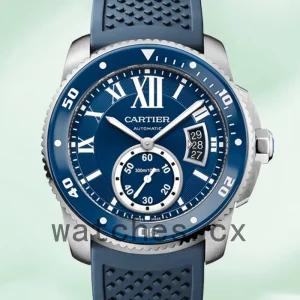 Cartier Calibre WSCA0011 Men's 42mm Blue Dial