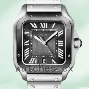 Cartier Santos WSSA0037 Men's 39mm Black Dial