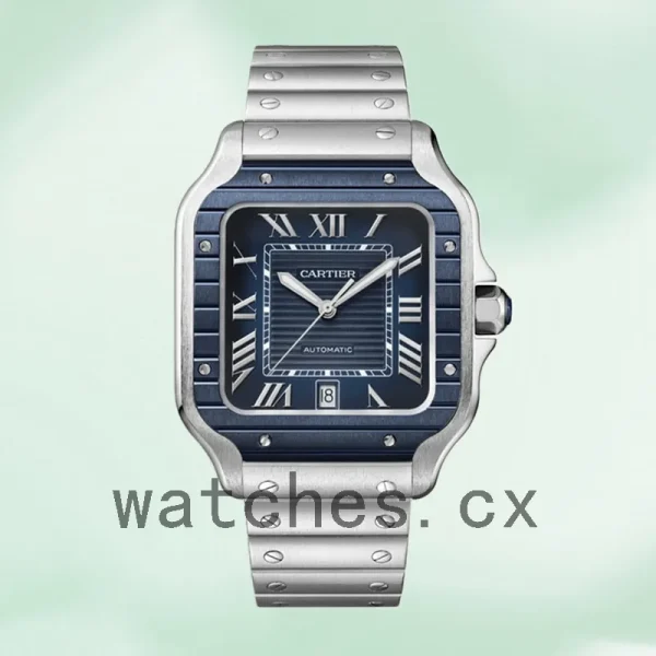 Cartier Santos WSSA0048 Men's 39mm Silver-tone - Image 2