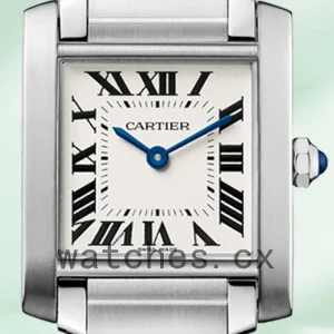 Cartier Tank Francaise WSTA0005 25mm/34mm Ladies Silver-tone