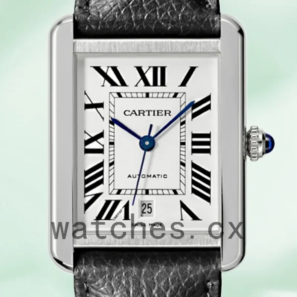 Cartier Tank Solo Men's 31mm WSTA0029 Leather Strap