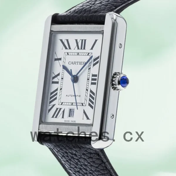 Cartier Tank Solo Men's 31mm WSTA0029 Leather Strap - Image 4