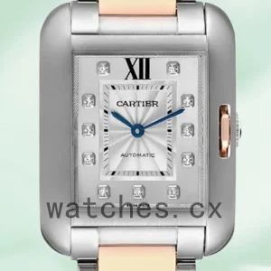 Cartier Tank Anglaise WT100025 Men's 36mm Quartz Bracelet
