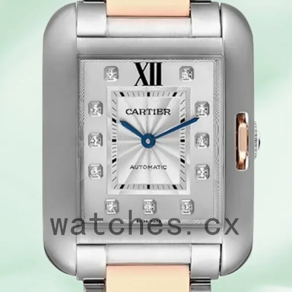 Cartier Tank Anglaise WT100025 Men's 36mm Quartz Bracelet