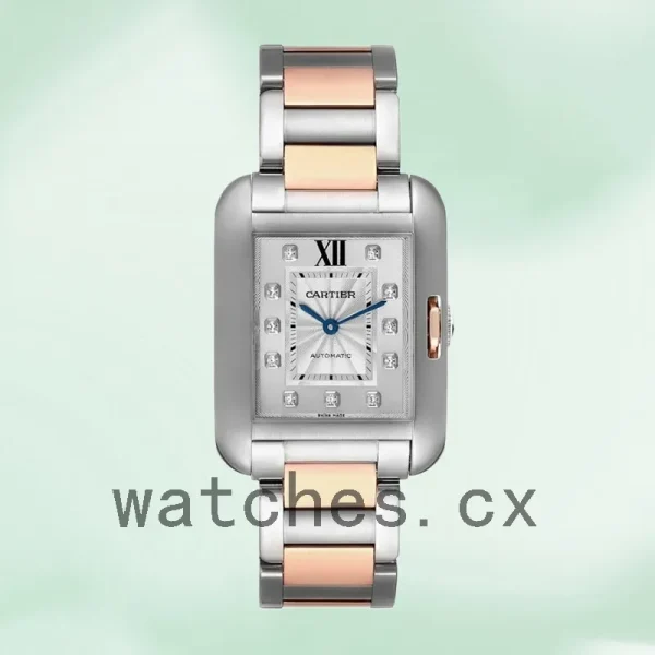 Cartier Tank Anglaise WT100025 Men's 36mm Quartz Bracelet - Image 2
