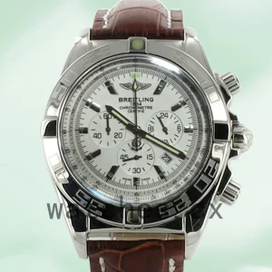 Breitling Chronomat 44 Men's 43mm ChronomatW002 Silver-tone Strap
