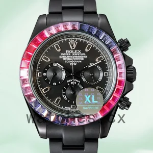 Rolex Daytona 40mm DIW Men's Black-tone Black Dial