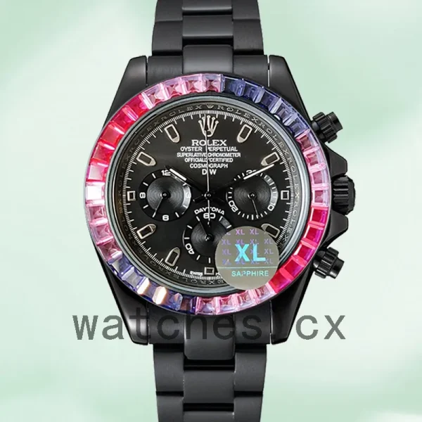 Rolex Daytona 40mm DIW Men's Black-tone Black Dial - Image 2