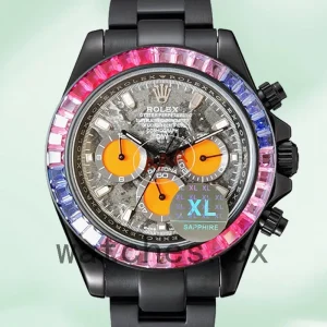Rolex Daytona Men's DIW 40mm Grey Dial Black-tone