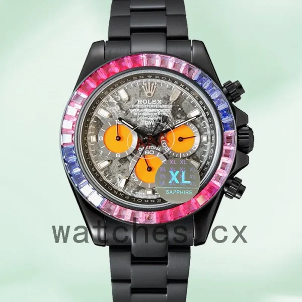 Rolex Daytona Men's DIW 40mm Grey Dial Black-tone - Image 2