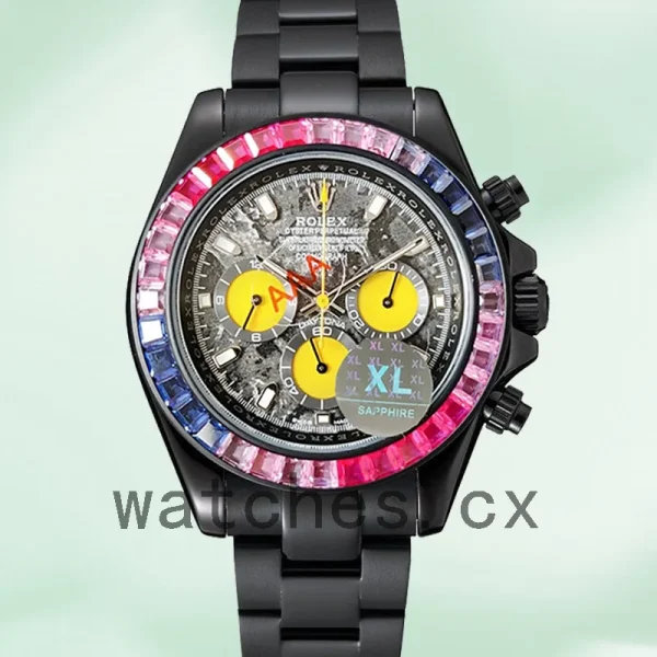 Rolex Daytona 40mm DIW Men's Black-tone - Image 2