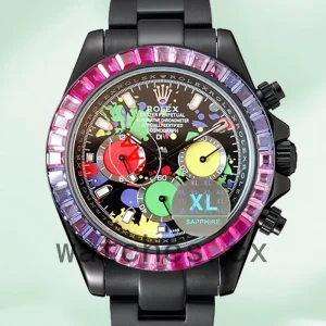 Rolex Daytona Men's DIW 40mm Black-tone
