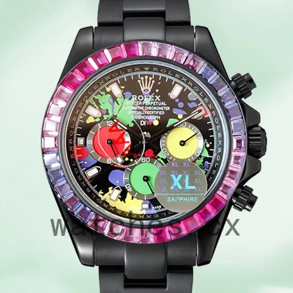 Rolex Daytona Men's DIW 40mm Black-tone