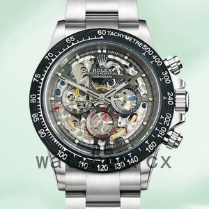 Rolex Daytona 40mm Men's 116500 Oyster Bracelet Skeleton Dial