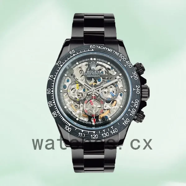 Rolex Daytona 40mm Men's 116500 Oyster Bracelet Skeleton Dial - Image 5
