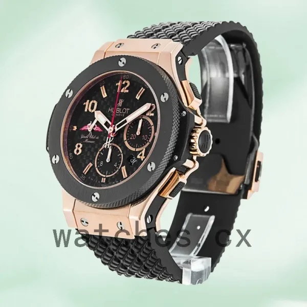 Hublot Big Bang 301.PM.131.RX.TGA06 Men's 44mm Automatic Black Dial - Image 4