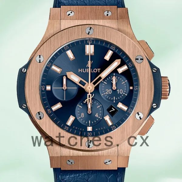 Hublot Big Bang Men 44mm 301.PX.7180.LR Leather Strap Quartz/Automatic