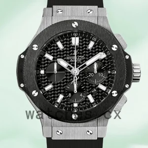 Hublot Big Bang 301.SM.1770.RX Men's 44mm Black Dial Rubber Band