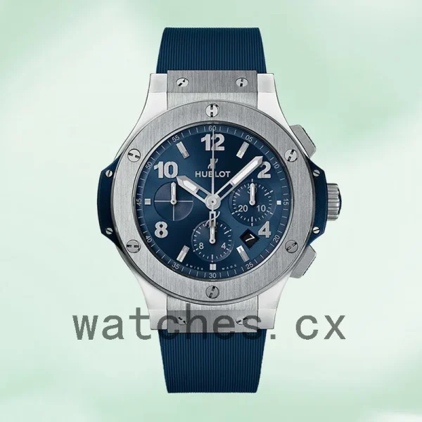 Hublot Big Bang 301.SX.710.RX Men's 44mm Silver-tone Blue Dial - Image 2