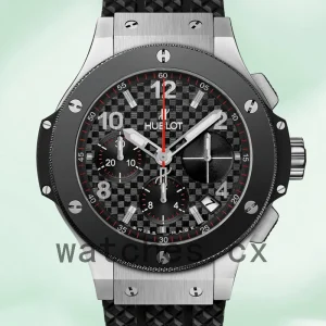 Hublot Big Bang 44mm Men's 341.SB.131.RX Black Dial