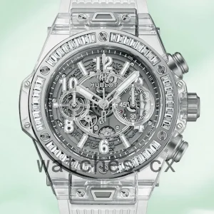 Hublot Big Bang 411.JX.4802.RT.1904 45mm Men's Transparent Rubber Band