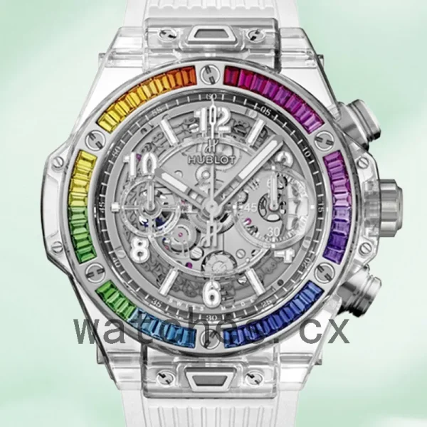 Hublot Big Bang 45mm 411.JX.4802.RT.4099 Men's Automatic Rubber Band