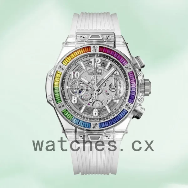 Hublot Big Bang 45mm 411.JX.4802.RT.4099 Men's Automatic Rubber Band - Image 2