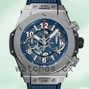 Hublot Big Bang Men 411.NX.5179.RX 46mm Rubber Band Silver-tone