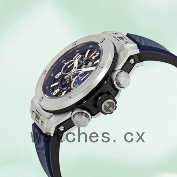 Hublot Big Bang Men 411.NX.5179.RX 46mm Rubber Band Silver-tone - Image 3