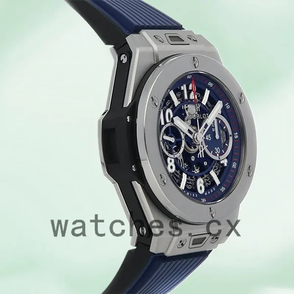 Hublot Big Bang Men 411.NX.5179.RX 46mm Rubber Band Silver-tone - Image 4