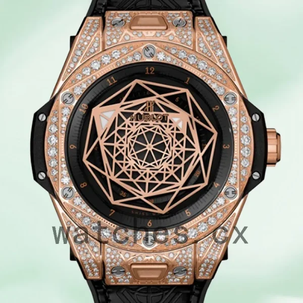 Hublot Big Bang 415.OX.1118.VR.1704.MXM17 45mm Men Rose Gold-tone Automatic