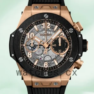 Hublot Big Bang 441.OM.1181.RX 45mm Men's Rubber Band Quartz/Automatic