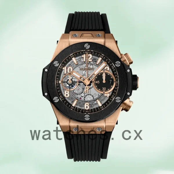 Hublot Big Bang 441.OM.1181.RX 45mm Men's Rubber Band Quartz/Automatic - Image 2