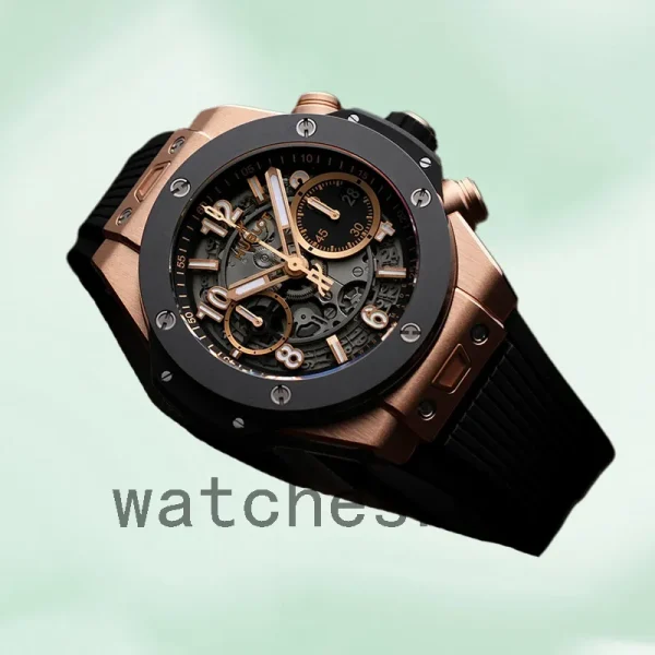 Hublot Big Bang 441.OM.1181.RX 45mm Men's Rubber Band Quartz/Automatic - Image 4