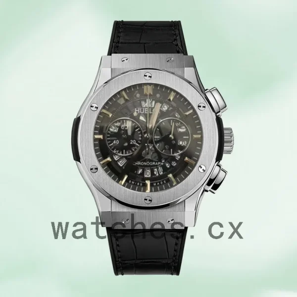 Hublot Tourbillon Skeleton Titanium 506.NX.0170.LR Men 45mm Hand Wind/Quartz Silver-tone - Image 6