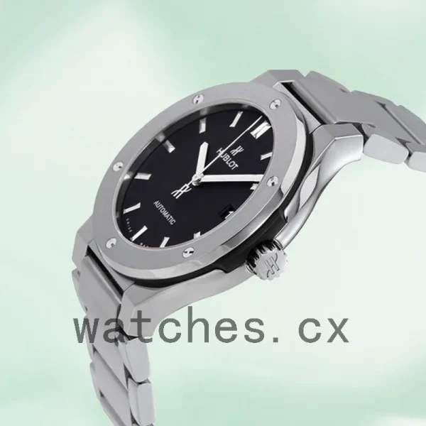 Hublot Classic Fusion 45mm Men's 510.NX.1170.NX Silver-tone - Image 3